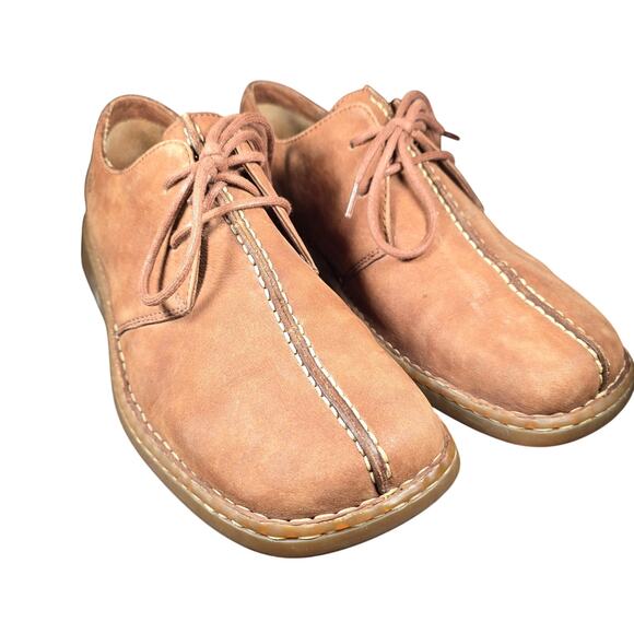 Born 38295 Men's US Size 9.5 Brown Suede Lace Up Casual Shoes Excellent Cond. - Picture 3 of 11